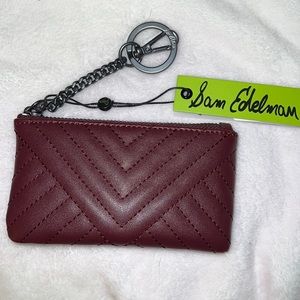 Wine colored Sam Edelman Card/Coin purse